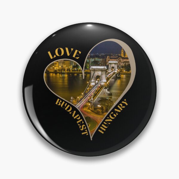 Item preview, Love BUDAPEST HUNGARY designed and sold by Miki  Design.