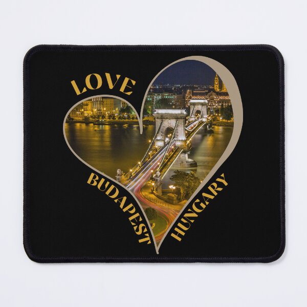 Item preview, Love BUDAPEST HUNGARY designed and sold by Miki  Design.