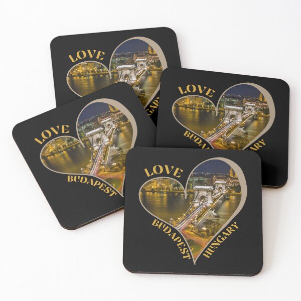 Item preview, Love BUDAPEST HUNGARY designed and sold by Miki  Design.