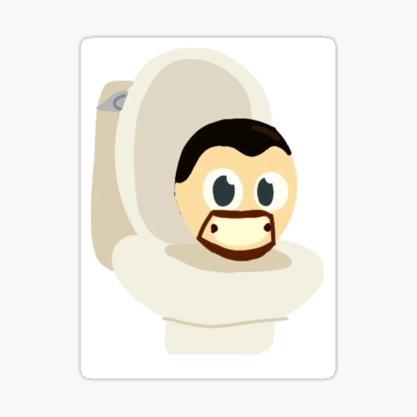 Skibidi Toilet: Gman Sticker for Sale by plushyTamer