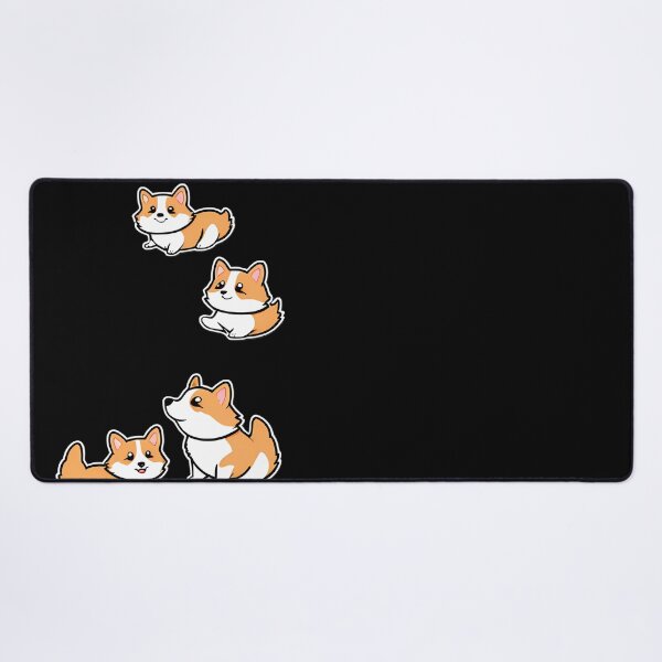 Item preview, Cute and Happy Kawaii Corgi Dog designed and sold by Mechanical-Artt.