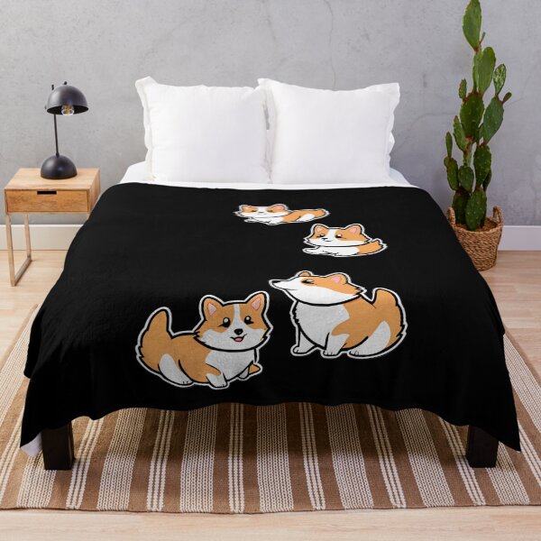 Item preview, Cute and Happy Kawaii Corgi Dog designed and sold by Mechanical-Artt.