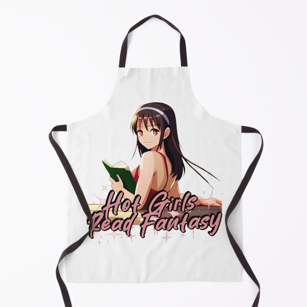 Item preview, Hot Girls Read Fantasy Books Smiling Girl Anime designed and sold by JacoBeatzShop.