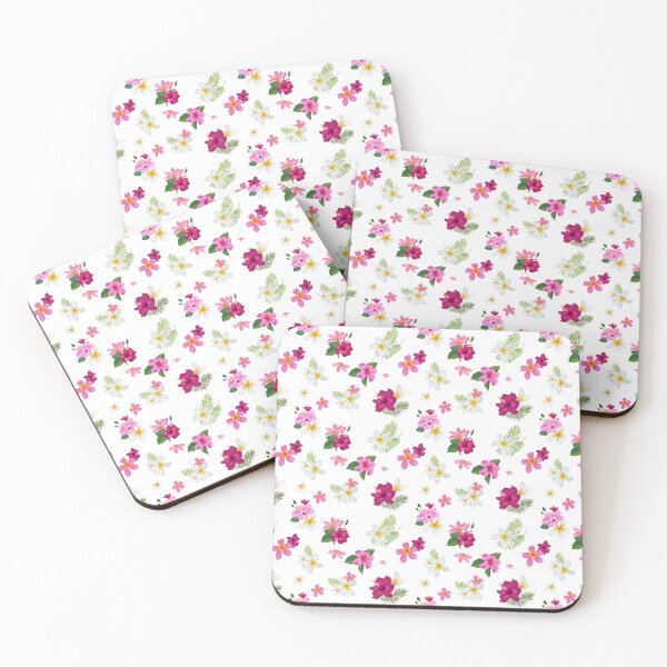 Item preview, Tropical floral print  designed and sold by Caribelle.