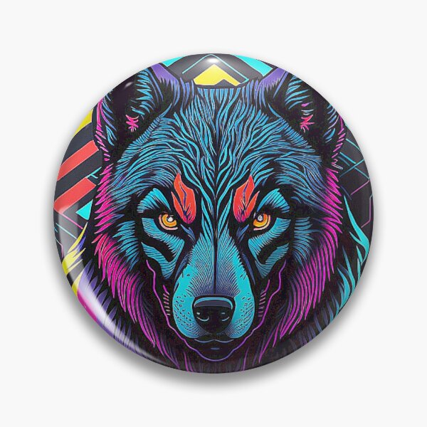 Item preview, Futuristic German Shepherd: cyberpunk portrait designed and sold by Minpadesign.