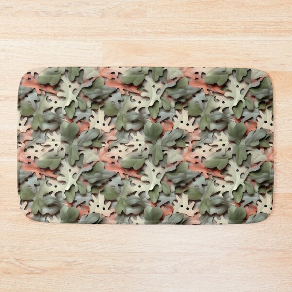 Item preview, Enigmatic Foliage - Layered Compositions in 3D Leaf Camo Pattern designed and sold by heringa.
