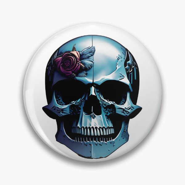 Item preview, skull and flower designed and sold by JavierCepeda.