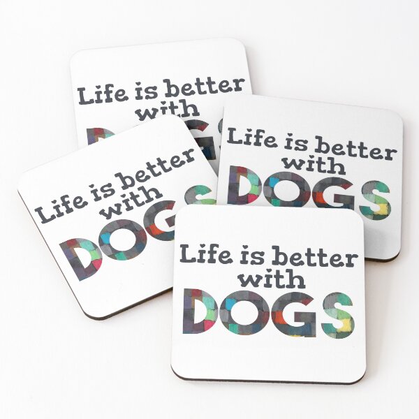 Item preview, Life Is Better With Dogs designed and sold by heartsake.