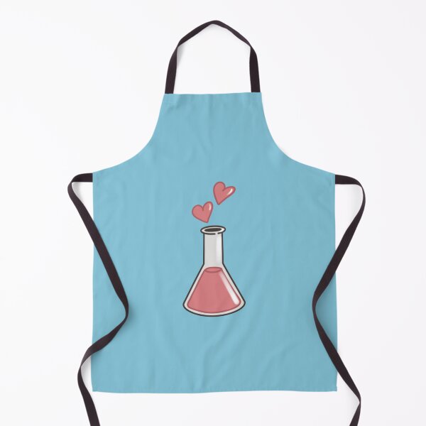 Item preview, Cute Beaker Science Illustration with Hearts designed and sold by TheEclecticKat.