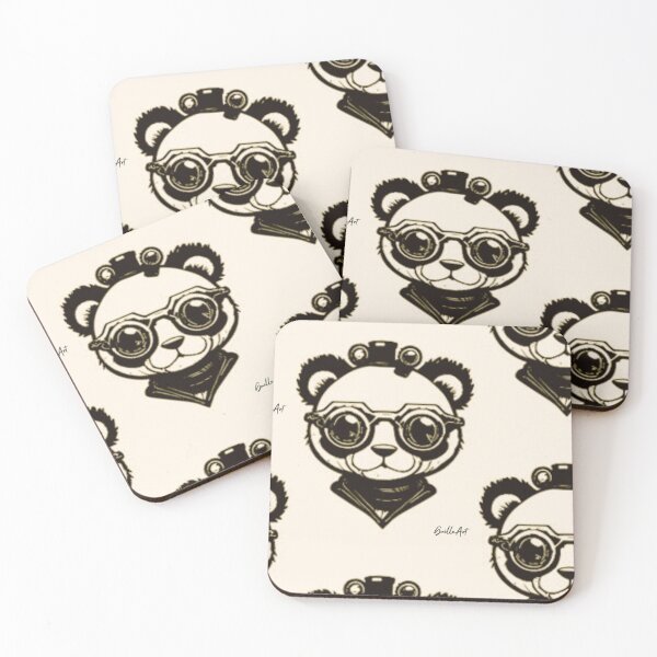 Item preview, PANDA ART WHITE designed and sold by GuilleArt.