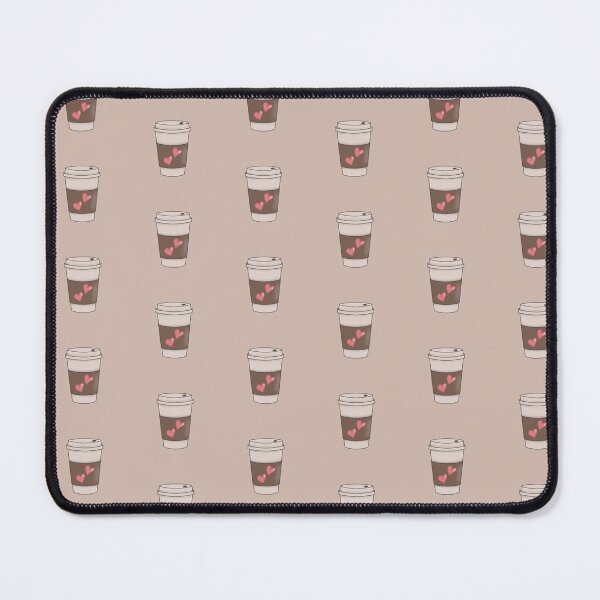 Item preview, Cute Coffee Cup Illustration with Hearts designed and sold by TheEclecticKat.