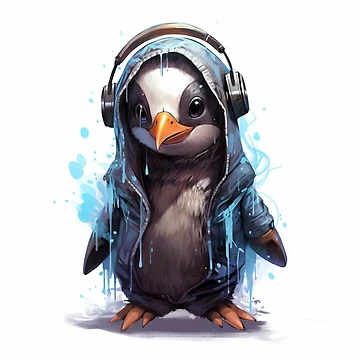 Artwork thumbnail, Penguin Linux AI by linuxtech