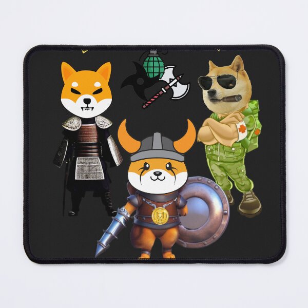 Item preview, Doge Shib Floki Meme Army designed and sold by Sammi7angel.
