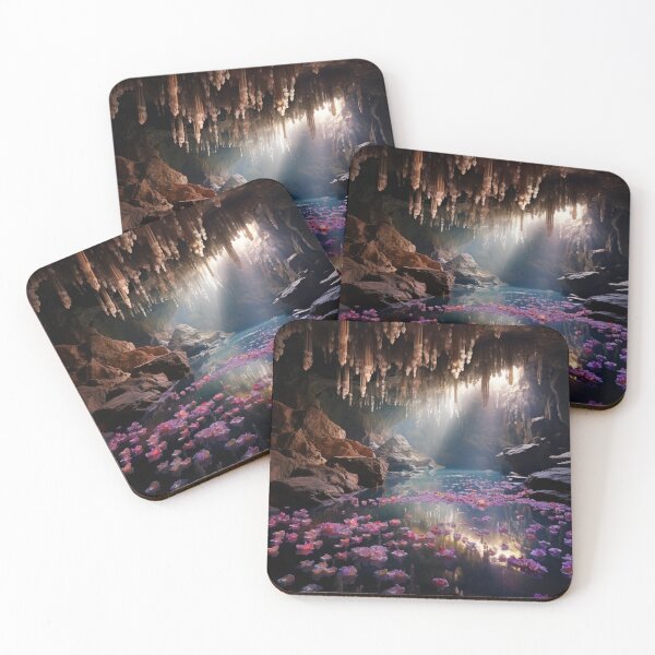 Item preview, waterfall in the cave designed and sold by WorldBEST24.
