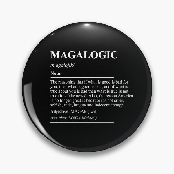 Item preview, MAGALogic definition in white designed and sold by Politics-Corner.