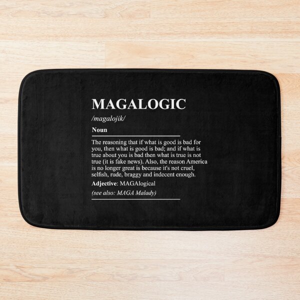 Item preview, MAGALogic definition in white designed and sold by Politics-Corner.