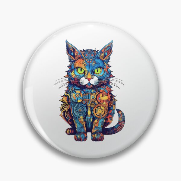 Item preview, Mechanical cat designed and sold by Rosaliartbook.
