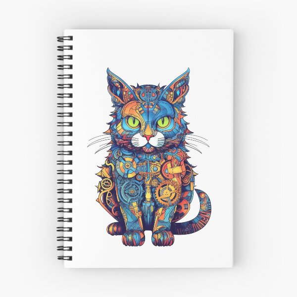 Item preview, Mechanical cat designed and sold by Rosaliartbook.