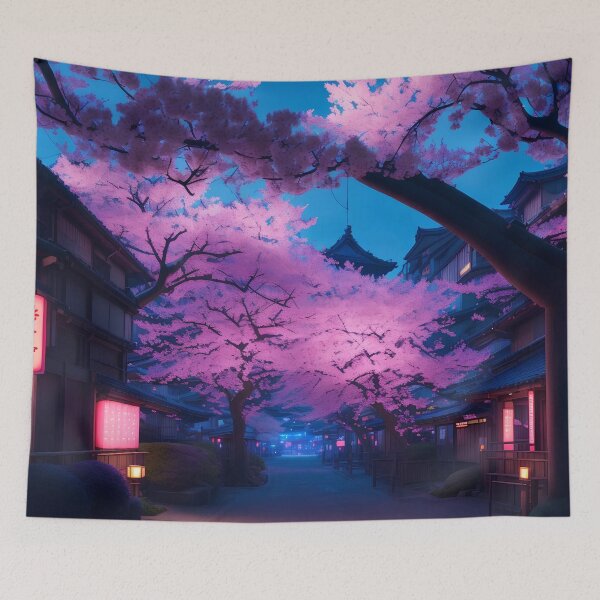 Artikelvorschau, Kamigamo Kyoto Schöne Neonstraße entworfen und verkauft von AiArtMerch.