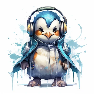 Artwork thumbnail, Penguin Linux AI by linuxtech