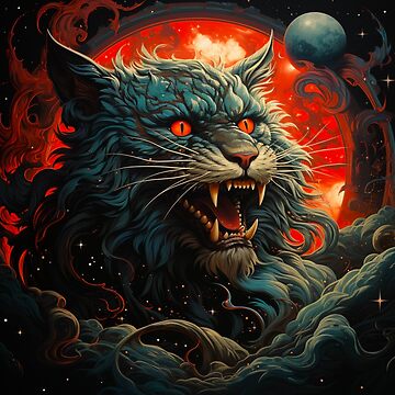 Artwork thumbnail, The Red Moon and the Tigress by MoonDesinso