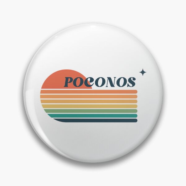 Item preview, Poconos Retro Summer Green designed and sold by PoconoPros.