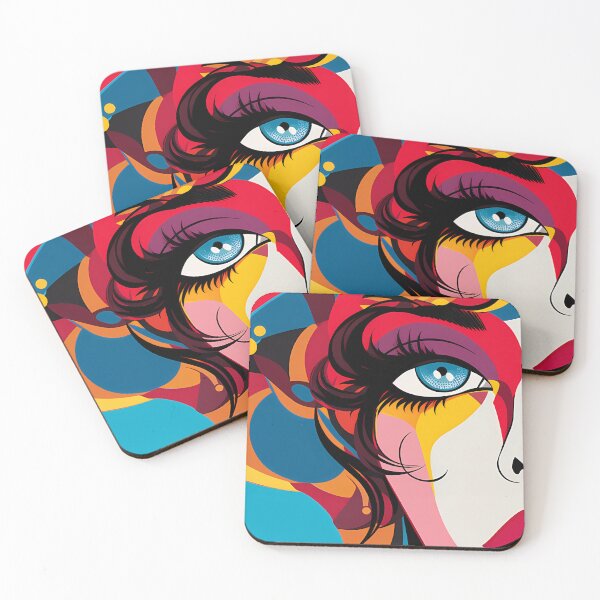 Item preview,  Woman Contemporary Pop Art  designed and sold by tropicaltee.