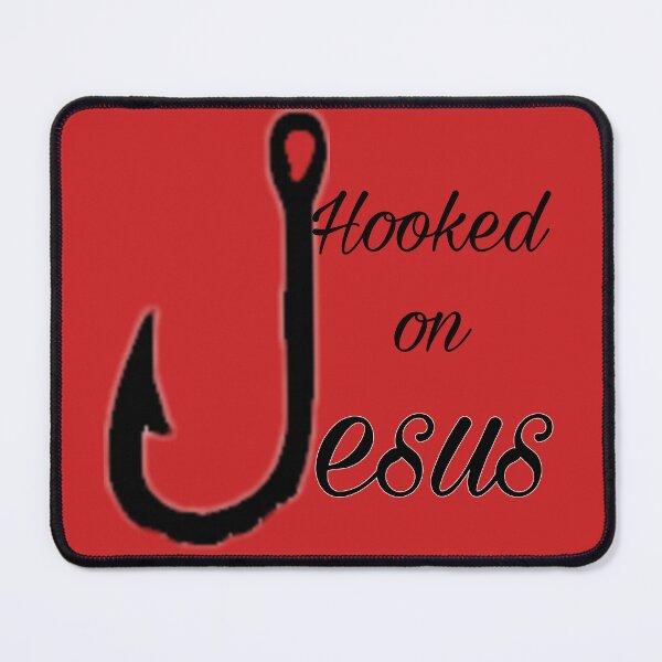 Item preview, Hooked on Jesus  designed and sold by Bevhughesart.