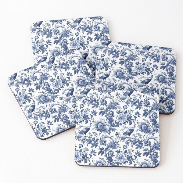 Item preview, de jouy pattern designed and sold by FethiC.