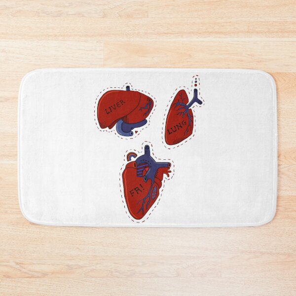 Item preview, Liver lung heart FR designed and sold by TrendyWendyTees.