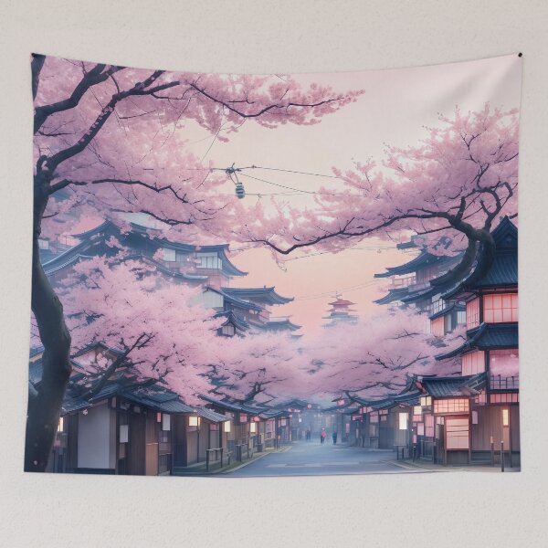 Artikelvorschau, Kawaramachi Kyoto Schöne Neonstraße entworfen und verkauft von AiArtMerch.
