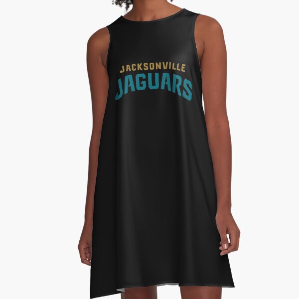 Jags Jacksonville Jaguars Reworked Jersey Dress