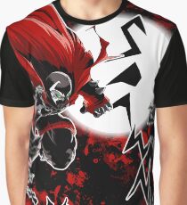 Spawn All-Over (Red) Graphic T-Shirt