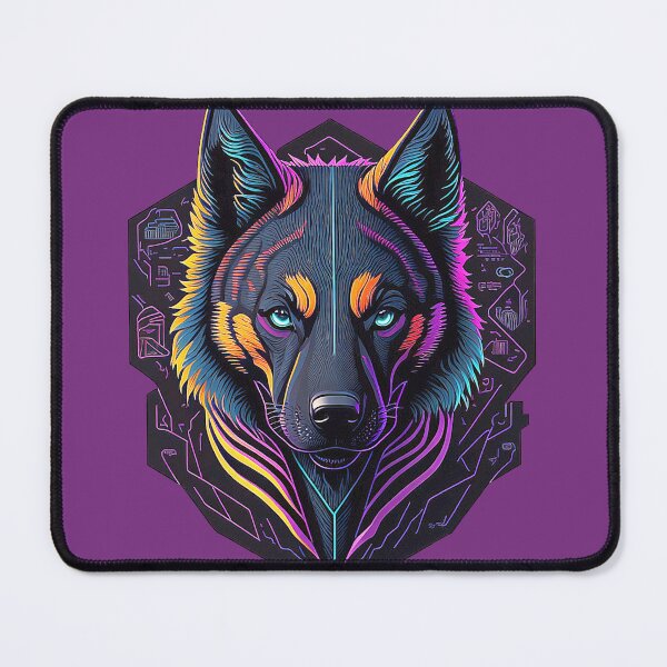 Item preview, Cyberpunk German Shepherd designed and sold by Minpadesign.