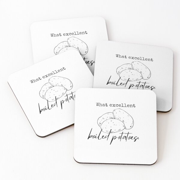 Item preview, What excellent boiled potatoes (Pride & Prejudice) designed and sold by Little-Mischief.
