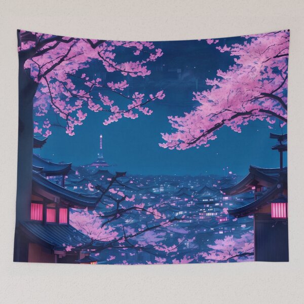 Artikelvorschau, Kitayama Kyoto Schöne Neonstraße entworfen und verkauft von AiArtMerch.