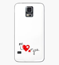 ich liebe dich Hülle & Klebefolie für Samsung Galaxy