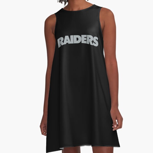 Ladies Las Vegas Raiders Dress, Raiders Cheer Skirt, Dress Jersey