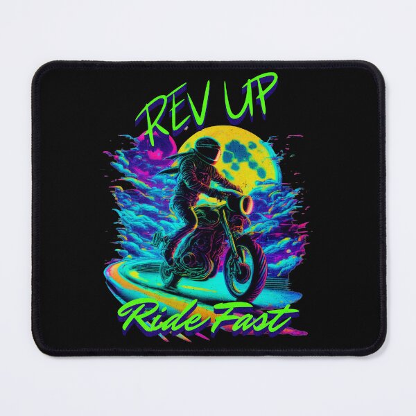 Item preview, Rev Up Ride Fast Motorcycle Drag Racing Motorcycle Racing Motorbike Racing Motorbikes Motorcyclist Adrenaline Rush designed and sold by CarantinedChaos.
