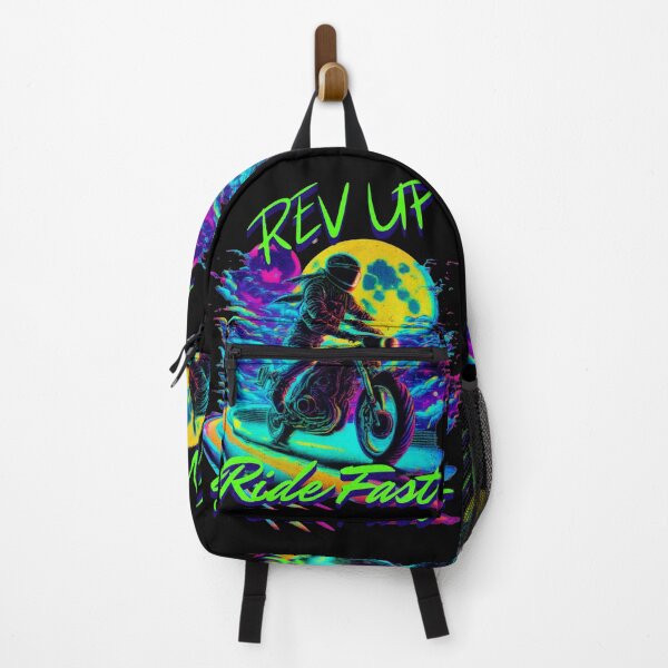 Item preview, Rev Up Ride Fast Motorcycle Drag Racing Motorcycle Racing Motorbike Racing Motorbikes Motorcyclist Adrenaline Rush designed and sold by CarantinedChaos.