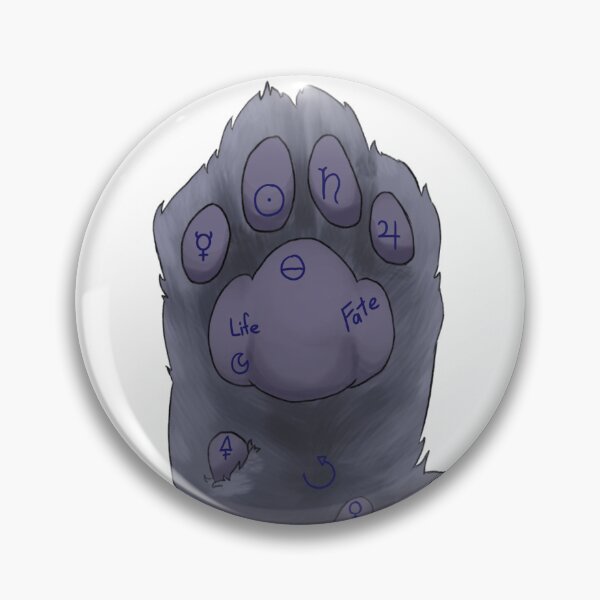 Item preview, Pawlmistry Grey Paw designed and sold by TheLostDoodler.
