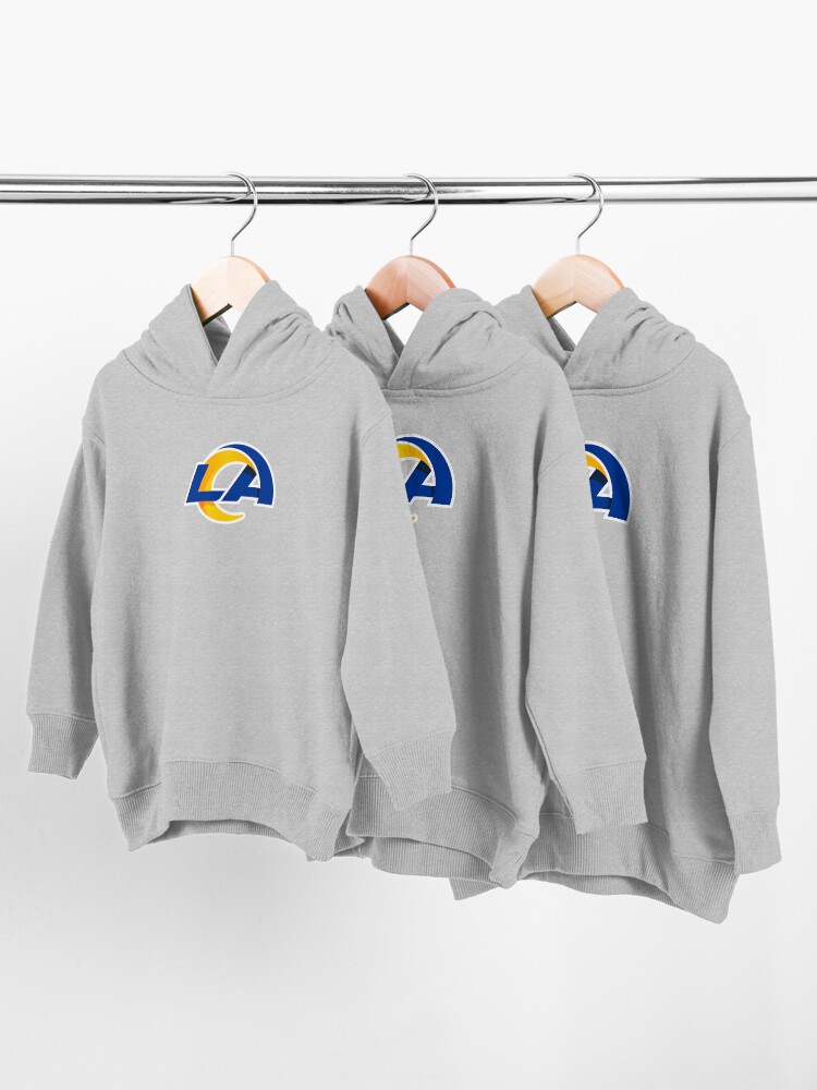 Los Angeles Rams Youth Short Sleeve Pullover Hoodie Heather, 60% OFF