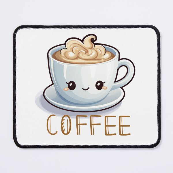 Item preview, Cute Coffee mug steaming hot cartoon designed and sold by HandCraftedArt.