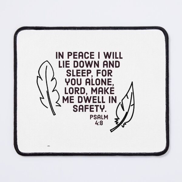 Item preview, He Makes Us Dwell In Safety designed and sold by Miles-and-Daisy.