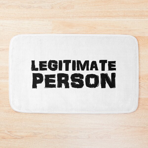 Item preview, Legitimate Person designed and sold by Hack3rRunway.