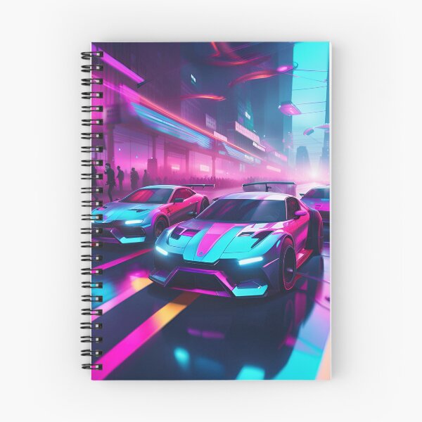 Item preview, Turbo Heat Neon Racing designed and sold by Ink Art Design.