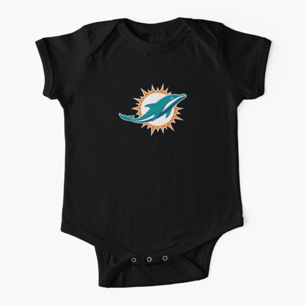 Newborn & Infant White/Aqua Miami Dolphins Dream Team Bodysuit