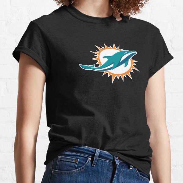 Nike Men's Miami Dolphins Historic Logo Aqua T-Shirt