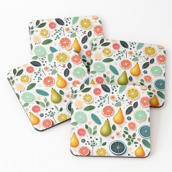 Artikelvorschau, Fruit pattern tile entworfen und verkauft von deemuart.