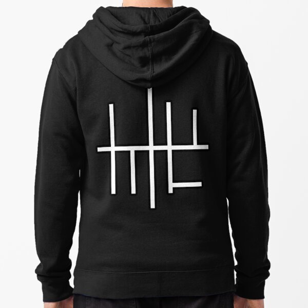 Loss Zipped Hoodie